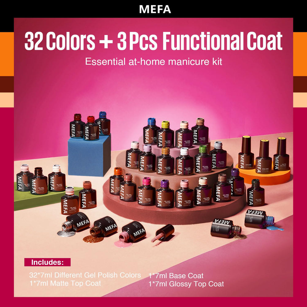 MEFA at home salon setup with curing lamp for quick gel curing