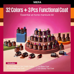 MEFA at home salon setup with curing lamp for quick gel curing