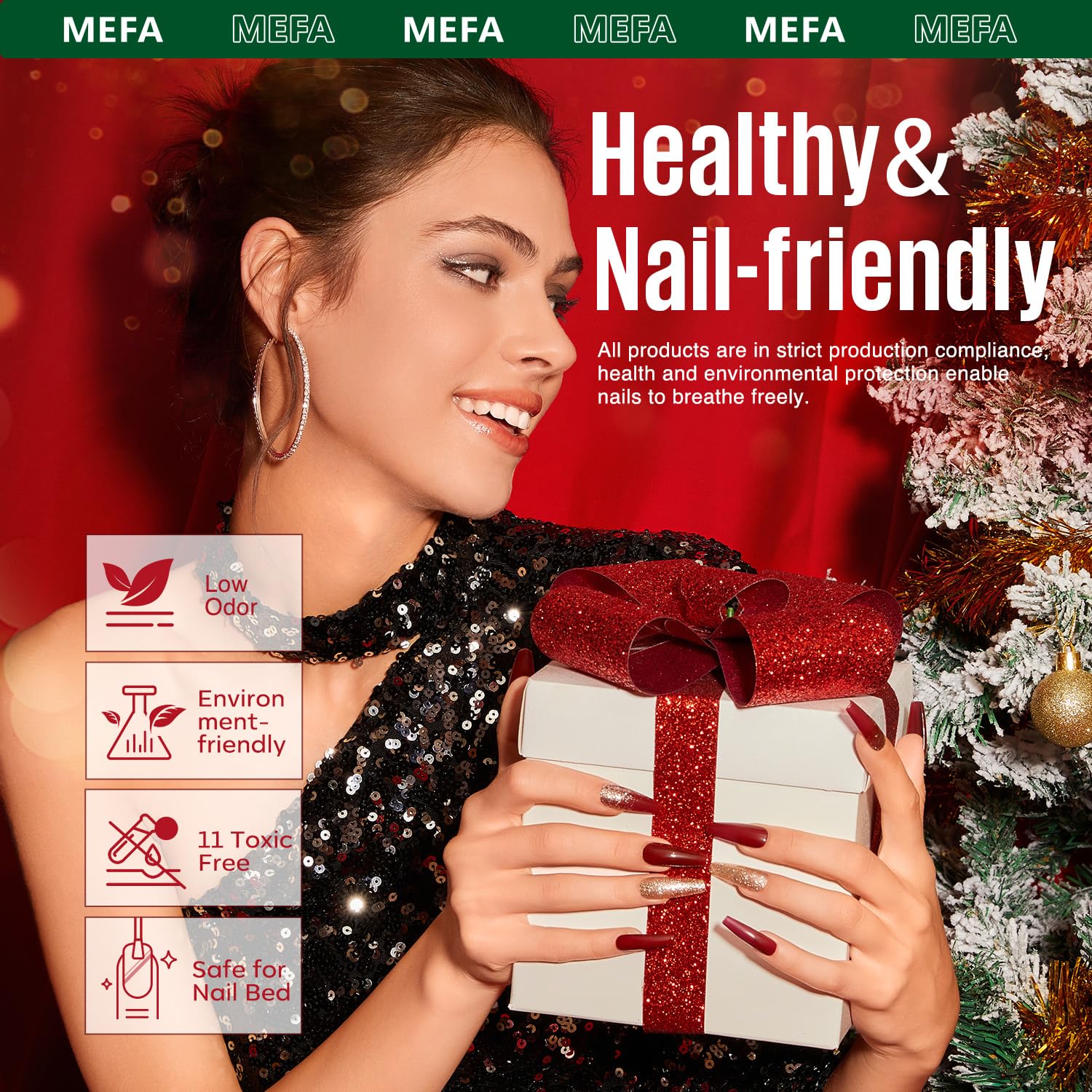 MEFA at-home salon kit for creative DIY manicures