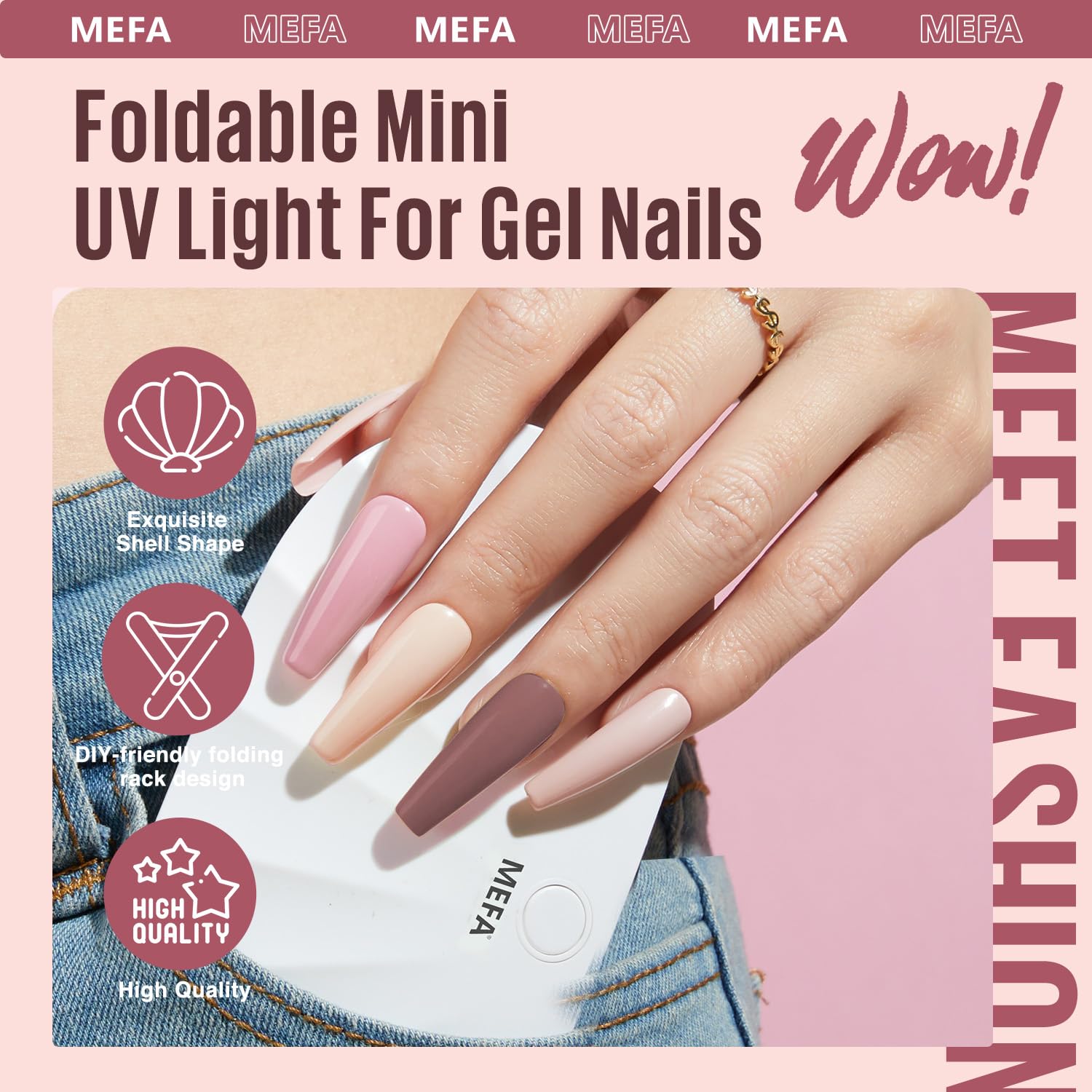 MEFA at-home salon experience for beginners and pros.