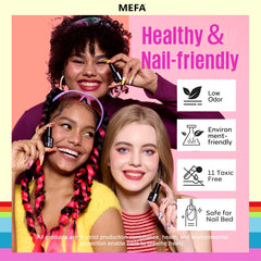MEFA complete nail art collection ready for experimentation