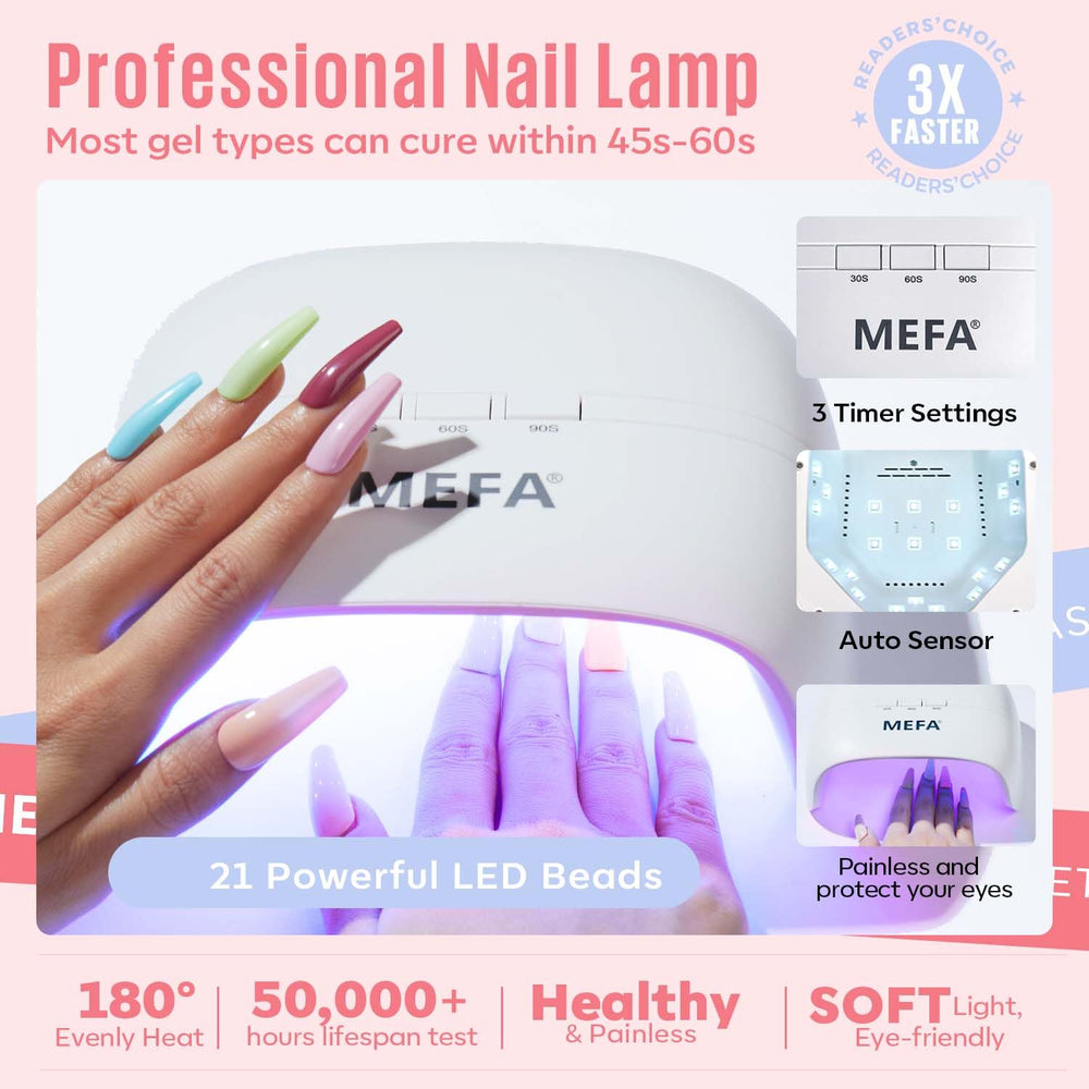 MEFA cuticle oil pen nourishes and finishes nails for a tidy look
