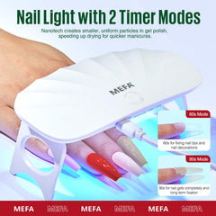 MEFA mini 6W UV lamp USB powered for quick dries