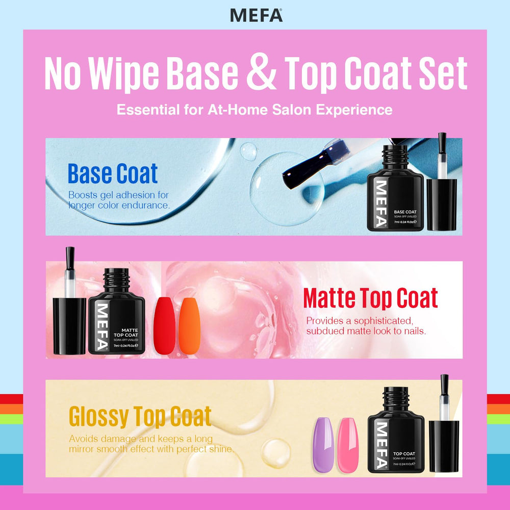 MEFA nail art supplies for DIY designs and fine details