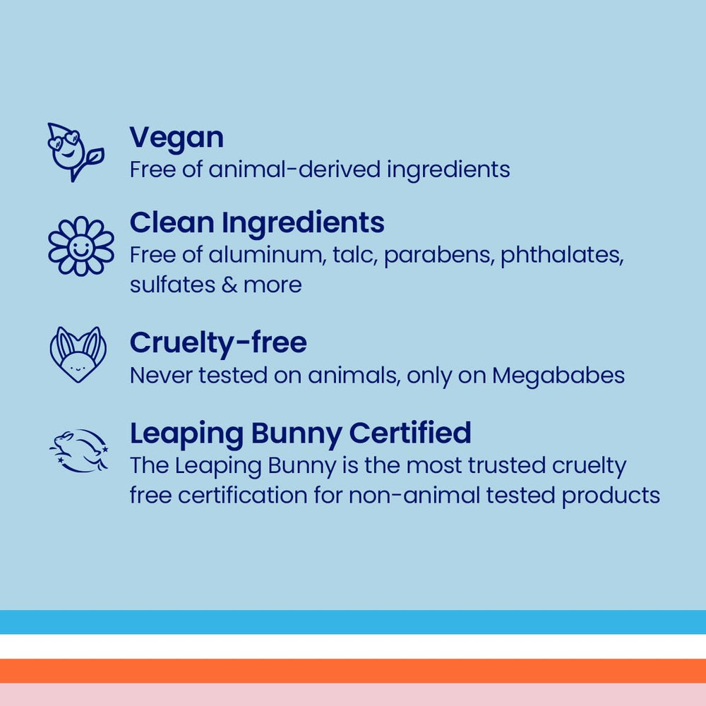 Label details on Megababe Beachy Pits Fresh deodorant