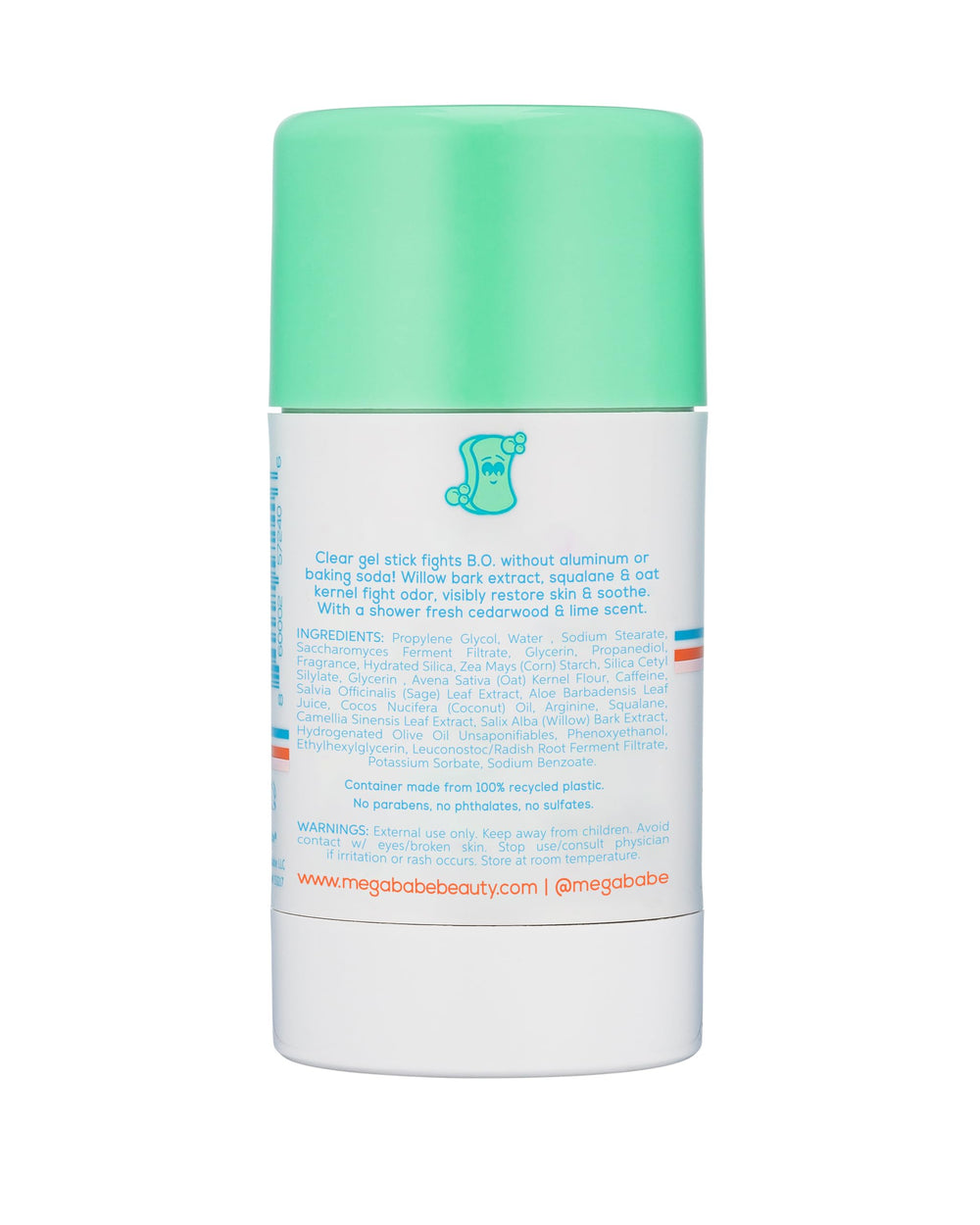 Megababe Daily Deodorant Soapy Pits fresh after use with long-lasting odor control