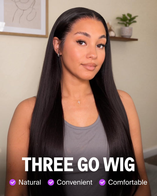 Megalook hair pre-plucked HD lace creates natural hairline right out of the box.