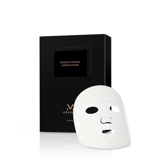 MEGELIN Dedicated Botanical Facial Mask close-up texture for hydration glow.