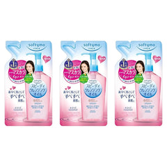 MEGURISM Kose Softymo cleansing oil bottle pour for fast makeup removal