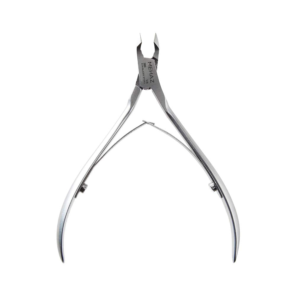 Mehaz Quick Trim Cuticle Nipper with 1-4 inch jaw for precise cuticle trimming at home