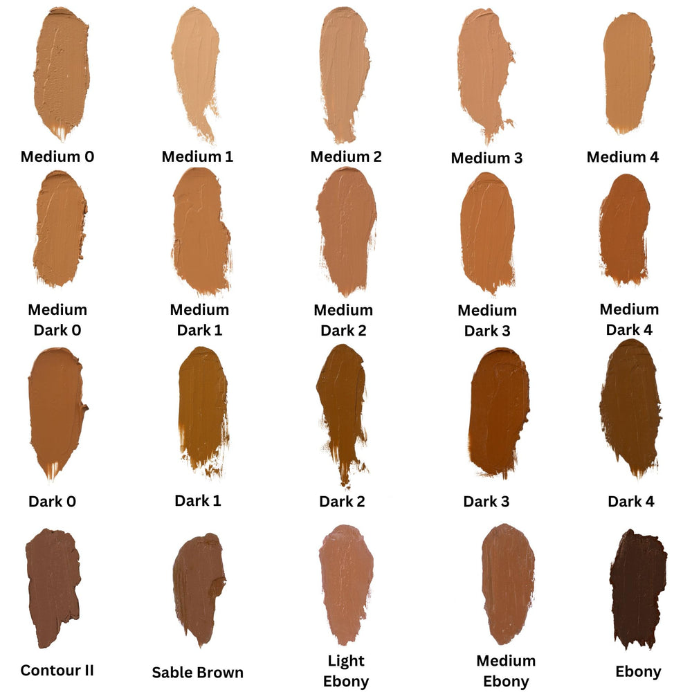 Mehron CreamBlend Stick vegan formula provides lightweight wear.
