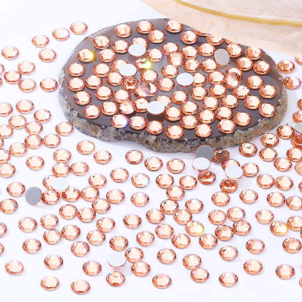 Meibite champagne flatback rhinestones for crafts and decor