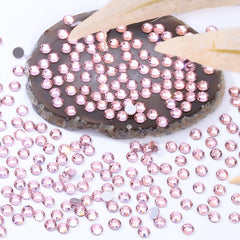 Meibite pink loose crystals for decor and craft embellishments.
