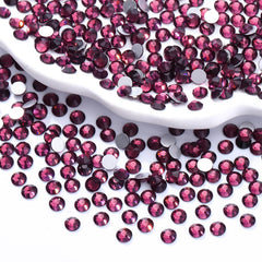 Gem placement with Meibite purple flatback rhinestones for crafts