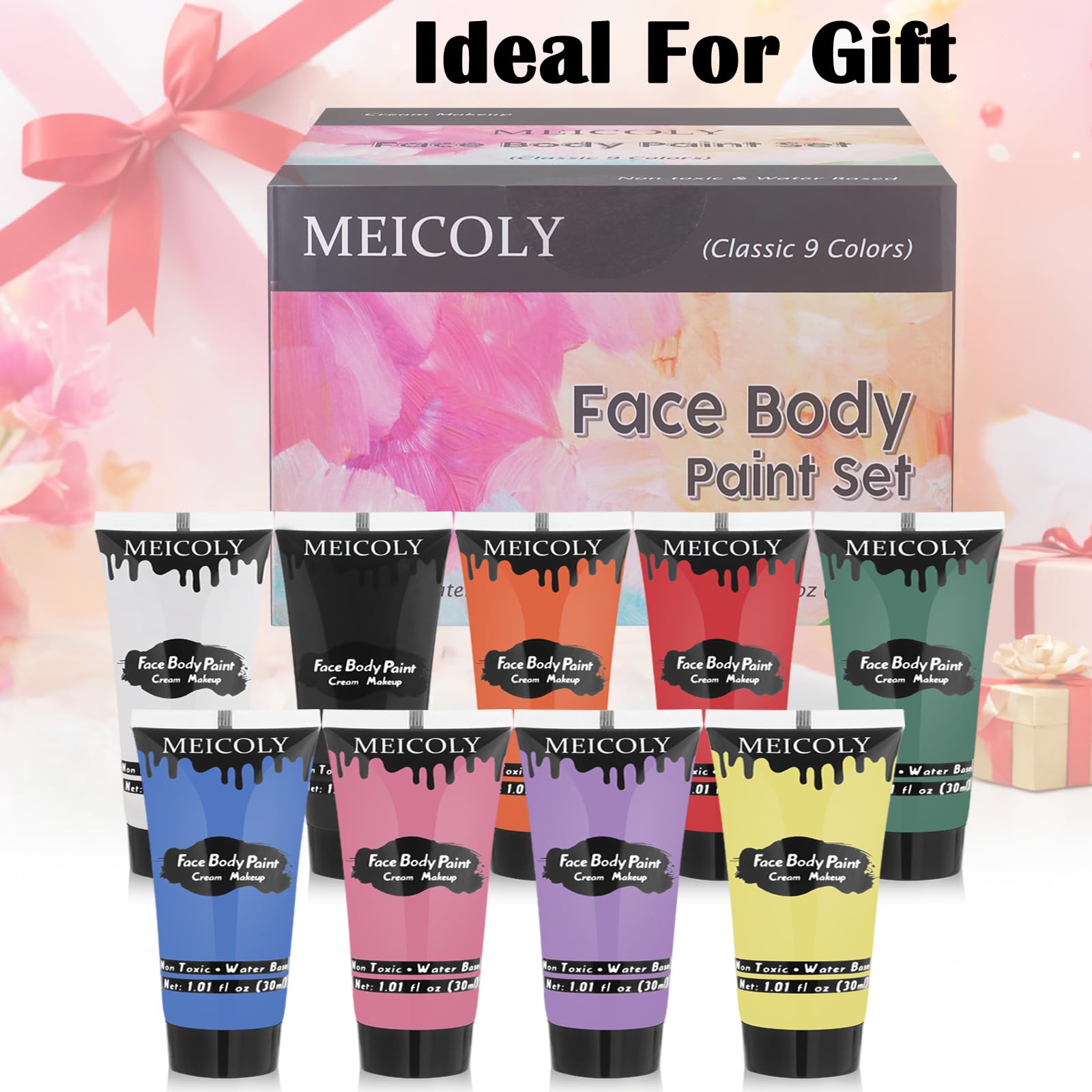 MEICOLY easy-cleanup with soap and water after use