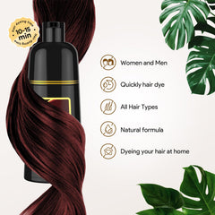 Meidu herbal formula natural ingredients for nourished hair.