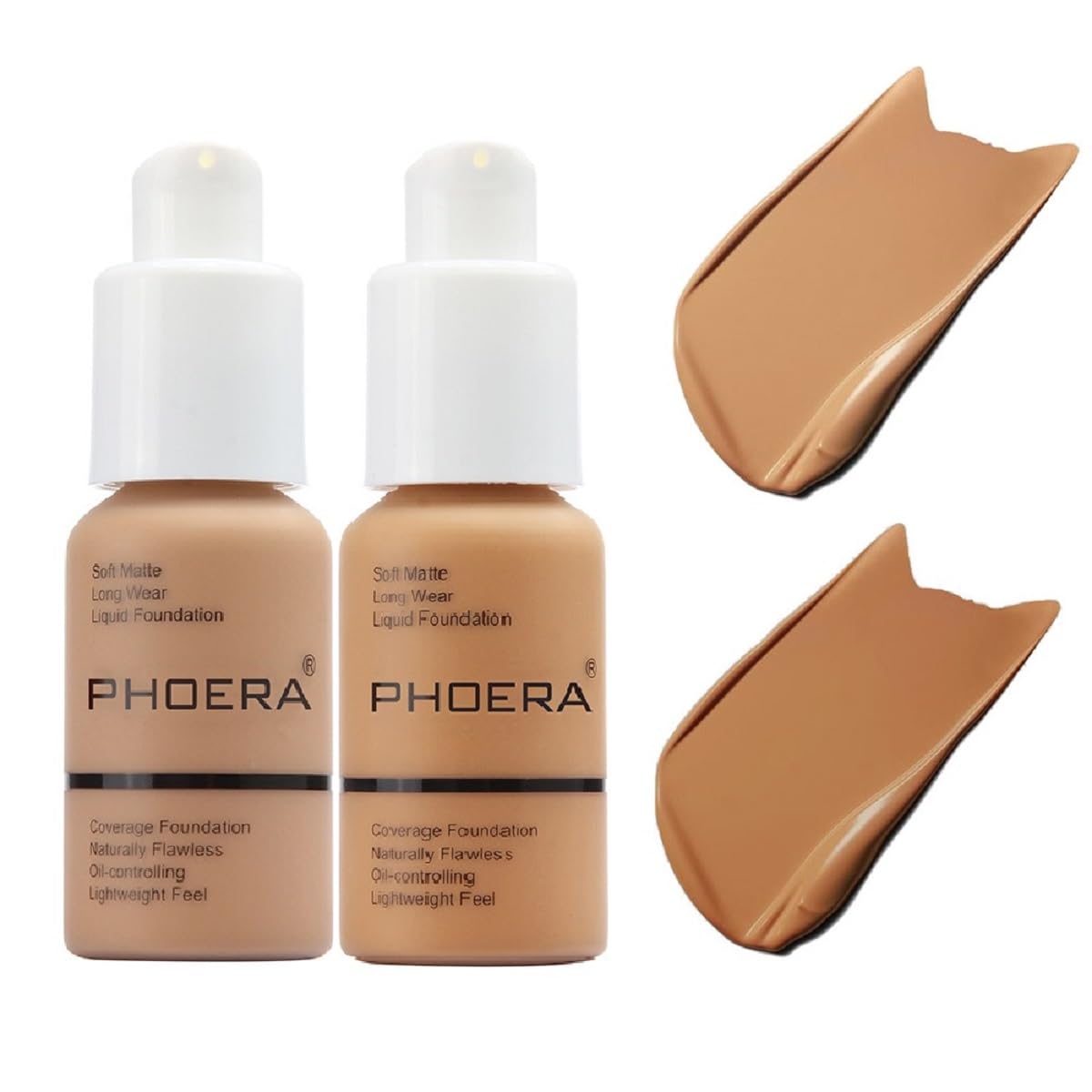 Meifen Phoera Foundation 105 Sand bottle for natural-looking skin tone