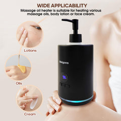 Meigons oil warmer in a spa environment enhancing client comfort and ambience.