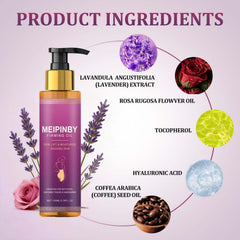 MEIPINBY lavender geranium scent delivers spa-like pampering after showers.