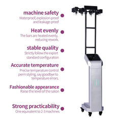Meizhouhu ceramic styling stand supports stable salon-ready placement