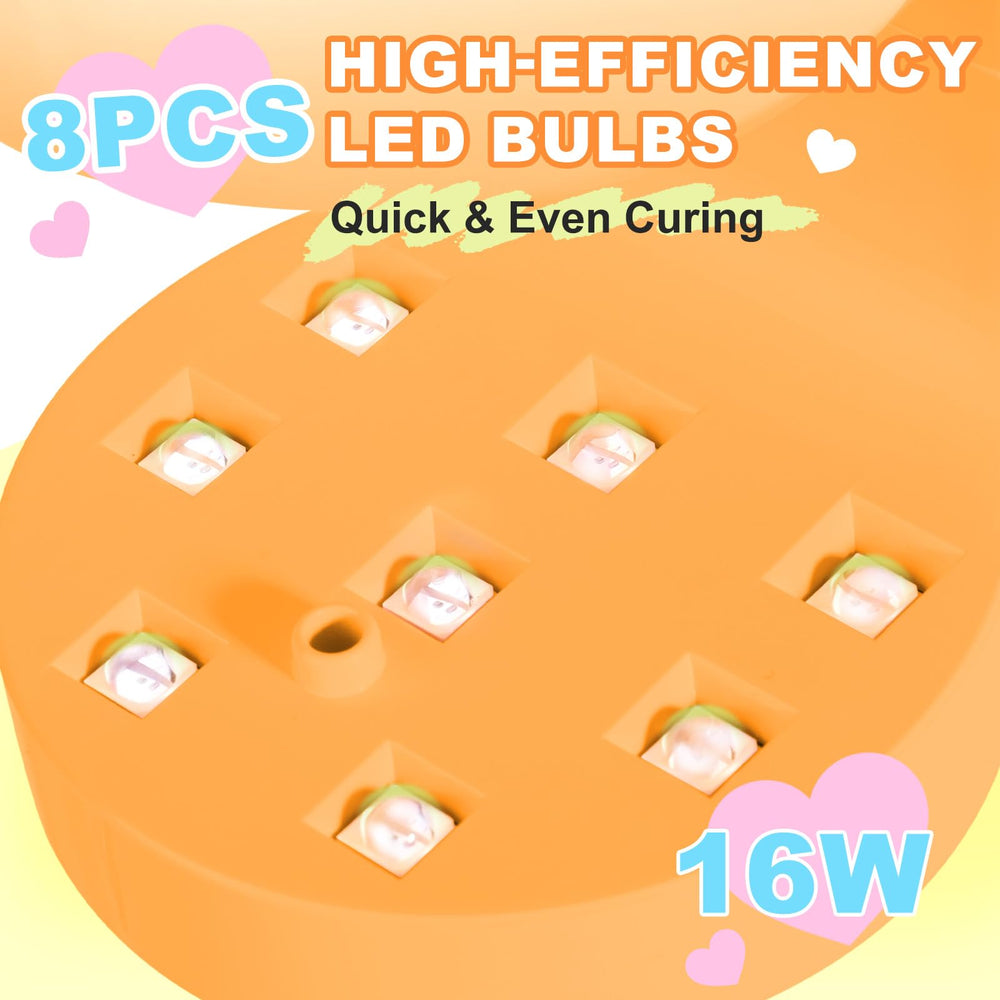 MEKK Mini UV Light offers four timers for flexible sessions.