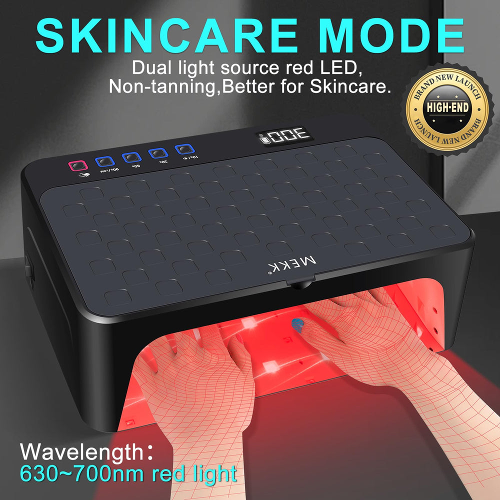 MEKK cordless operation with rechargeable battery for flexible salon or home use