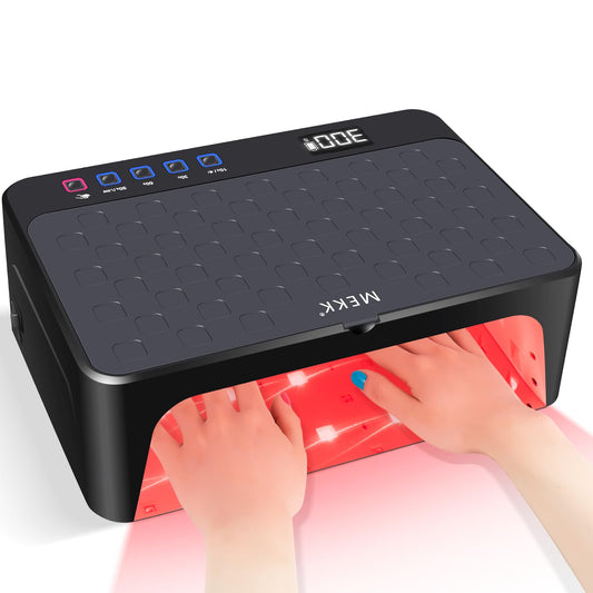 MEKK Professional UV LED Nail Lamp front view for quick salon-grade curing