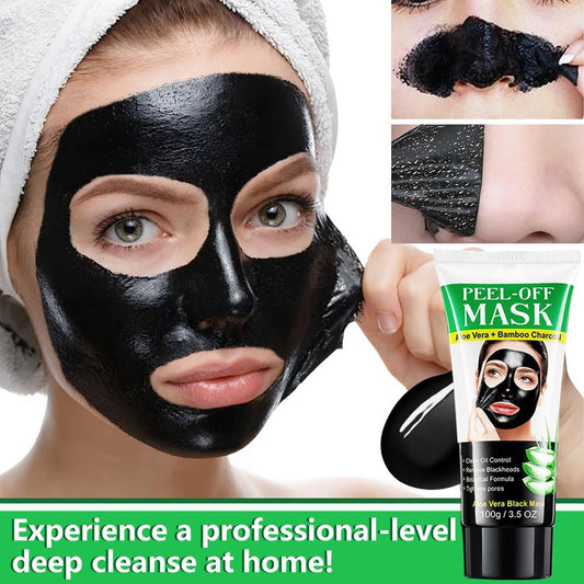 Mekuel Aloe Vera mask applying thin layer to soothe and hydrate during use.