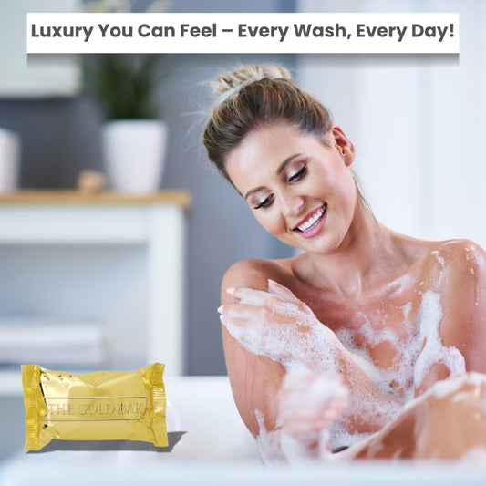 Melaleuca Gold Bar Soap's moisturizing glycerin supports moisture retention for soft skin.