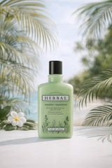 Melaleuca Herbal Shampoo scalp-focused shot suggests refreshing daily use