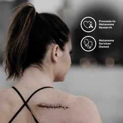 Melan Everyday SPF 30 packaging emphasizes reef-safe, vegan, clean ingredients for thoughtful sun care