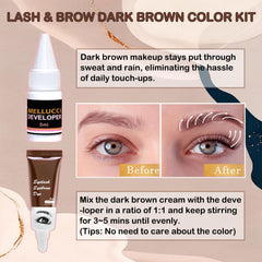 MELLUCCI lash lift kit glue for secure lash adhesion during lift