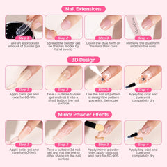 MelodySusie all-in-one kit ready for DIY salon-quality nails