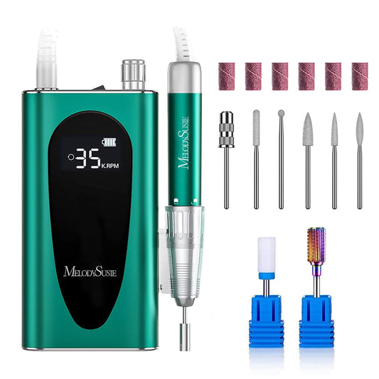 MelodySusie MM400C 35000RPM nail drill for precise shaping and fast gel removal