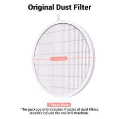 MelodySusie nail dust collector delivers 360-degree dust capture.
