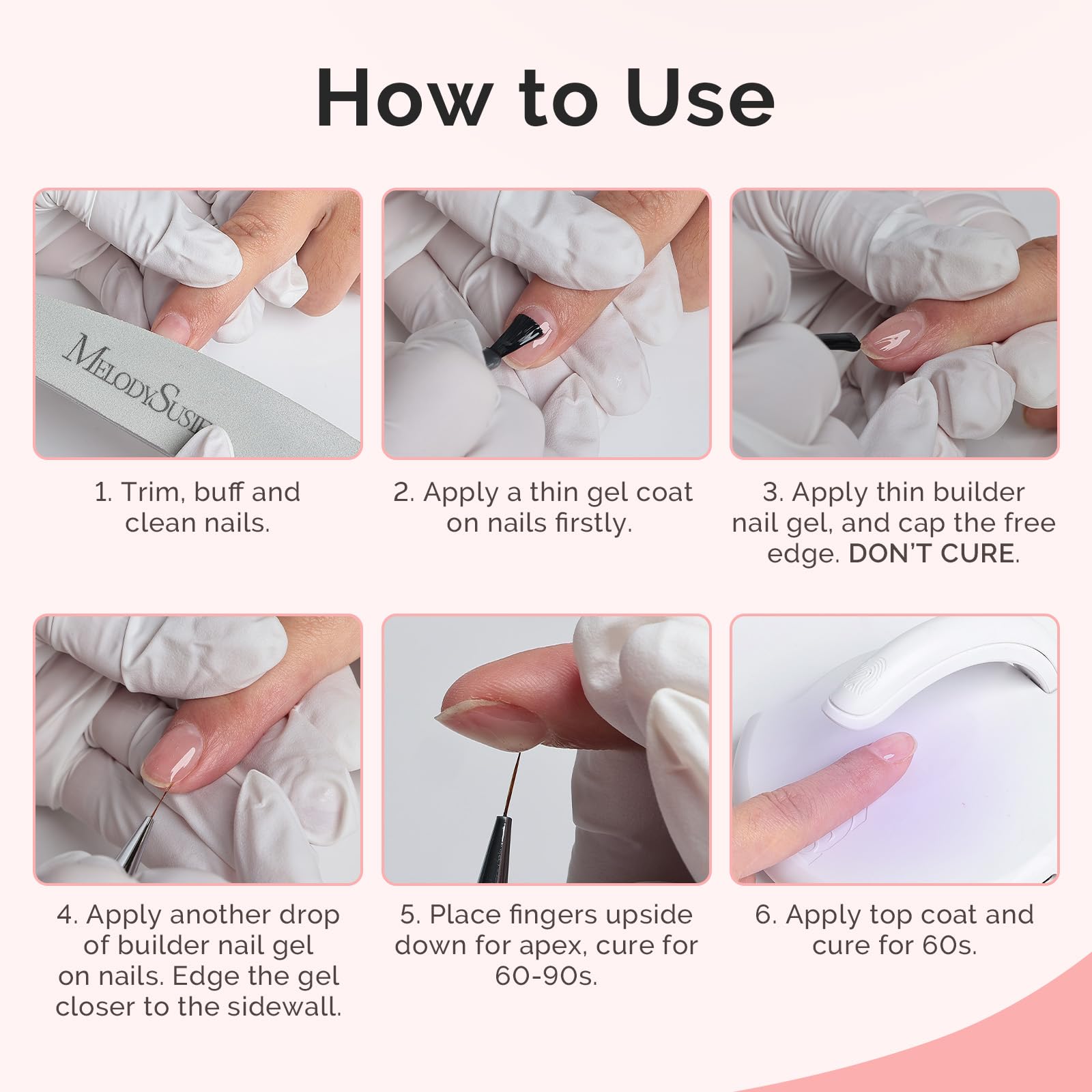 MelodySusie at-home manicure setup for salon-like nail art.
