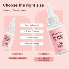 MelodySusie at-home manicure use, convenient for professional and DIY brushing care.