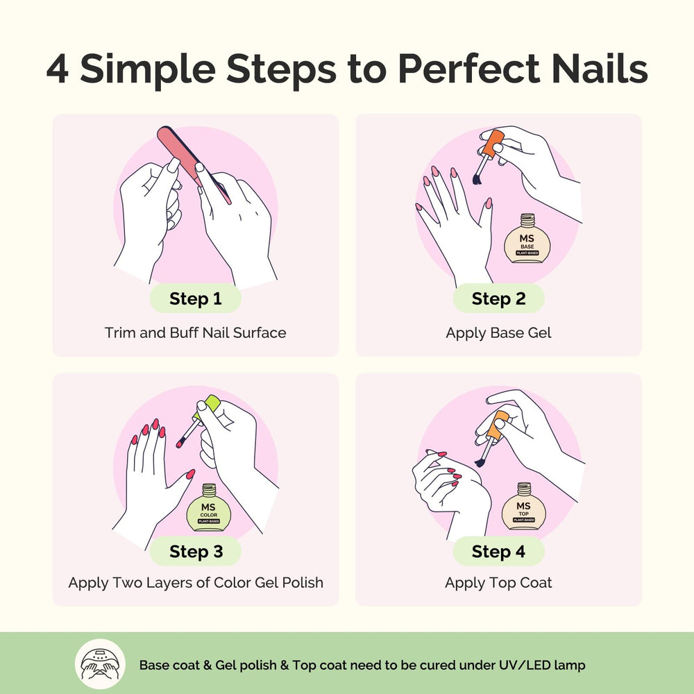 MelodySusie gel polish suitable for at‑home or professional use