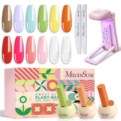 MelodySusie dopamine colors kit bottle shows vibrant pigments for bold, opaque nail color.