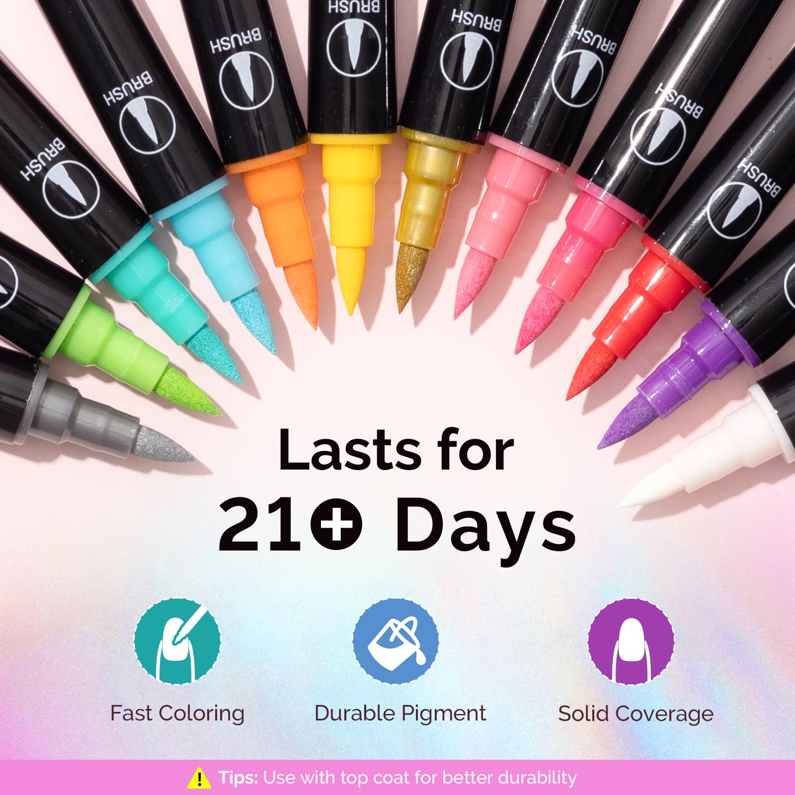 MelodySusie dot and stripe design pens expand manicure patterns