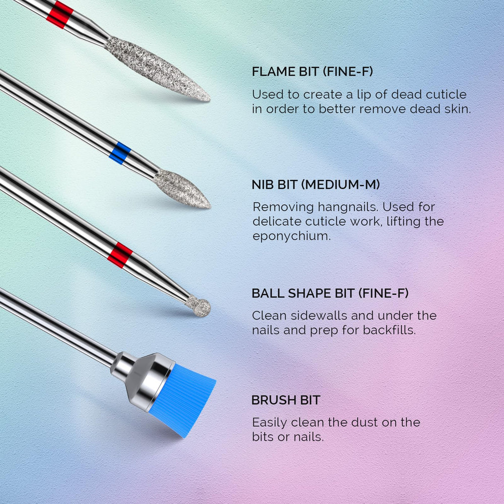 MelodySusie fine ball bit for gentle edge shaping