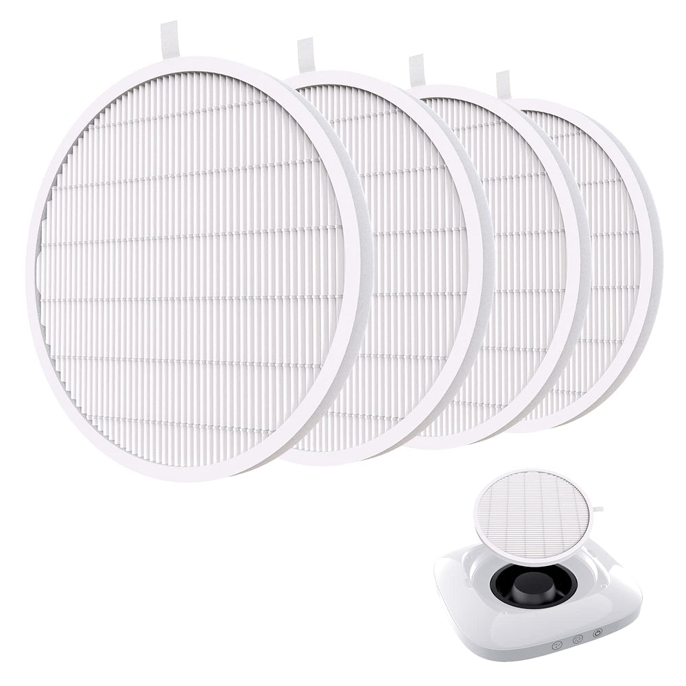 MelodySusie nail dust collector filter 4-pack for clean air during filing.