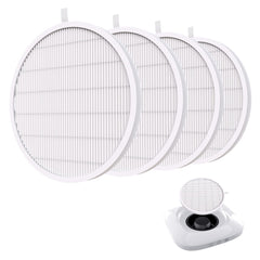 MelodySusie nail dust collector filter 4-pack for clean air during filing.