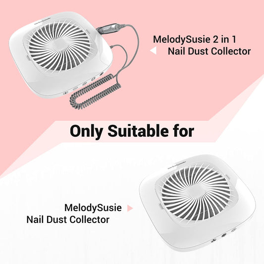MelodySusie reusable filter with magnetic cover for quick replacement.