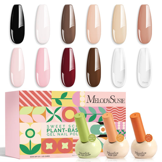 MelodySusie nude color palette for a versatile at‑home manicure