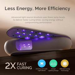 MelodySusie P-PLUS20F compact, lightweight lamp for small spaces.
