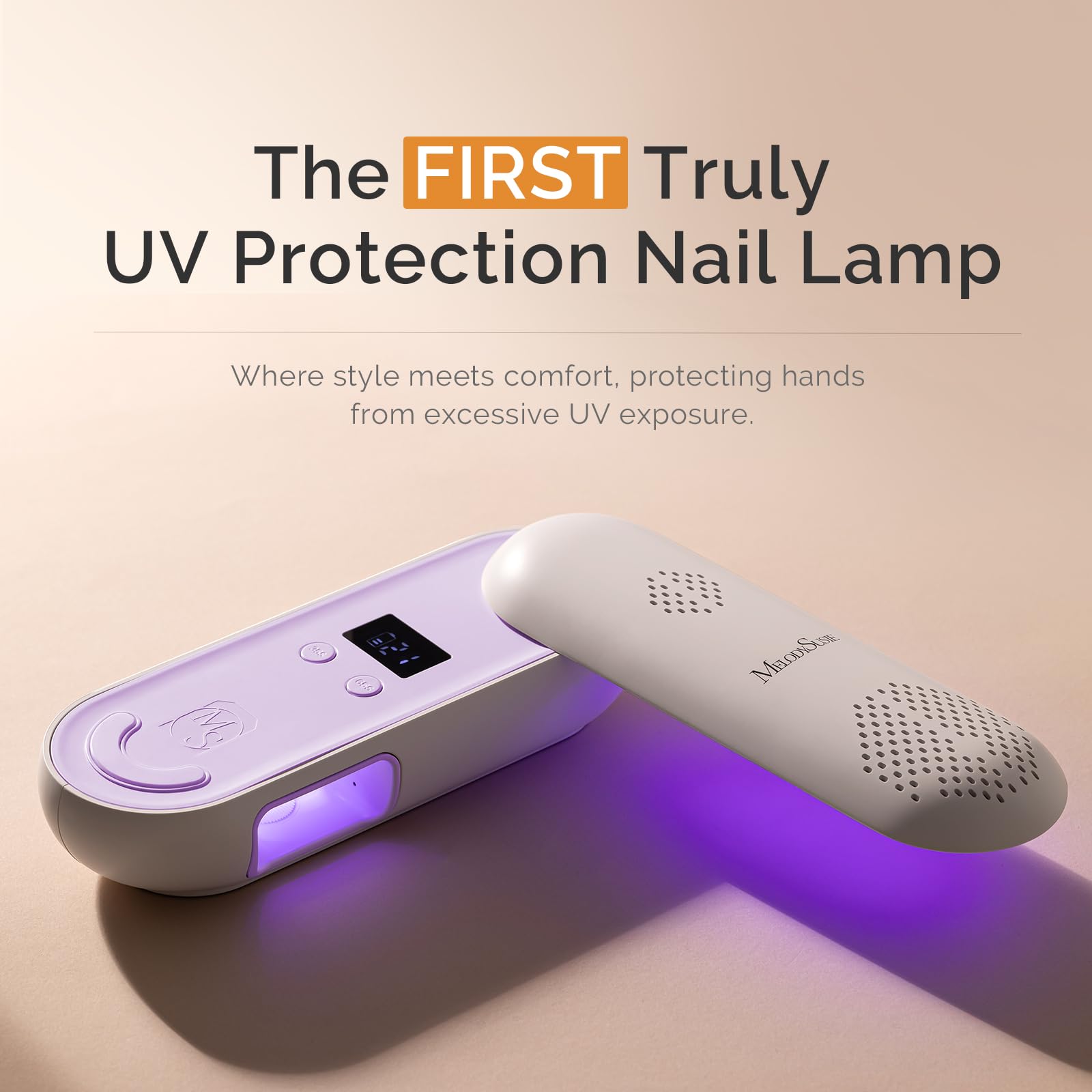 MelodySusie P-PLUS20F rechargeable battery enables cordless use.