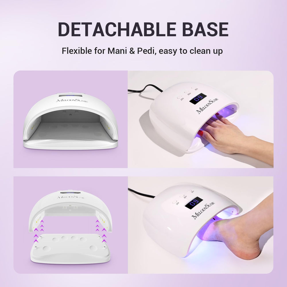 MelodySusie P-Plus30I LED beads closeup shows fast, even curing performance.
