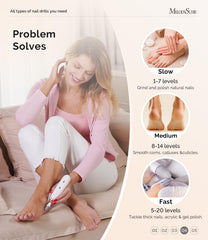 MelodySusie PC650E low heat and low vibration for comfortable sessions.