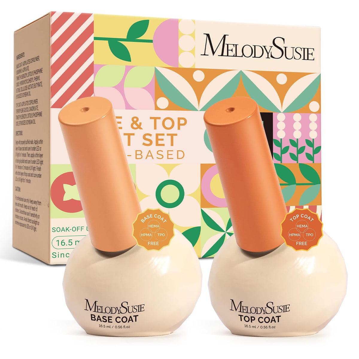 MelodySusie plant-base base bottle tilted front view for easy gel access